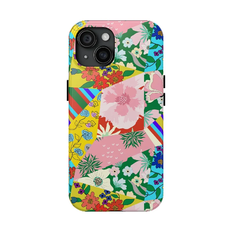 Beach Day, My Way | Floral Patch Case