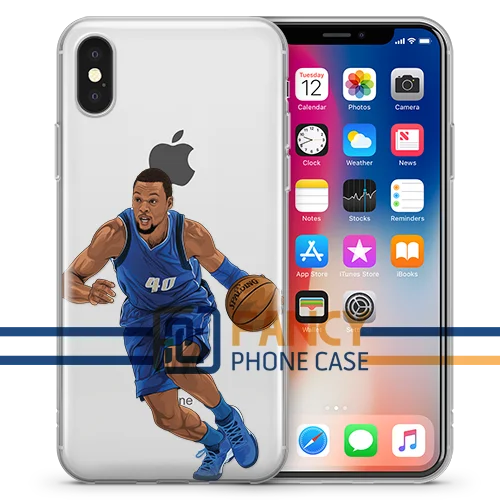 Black Falcon Basketball iPhone Case