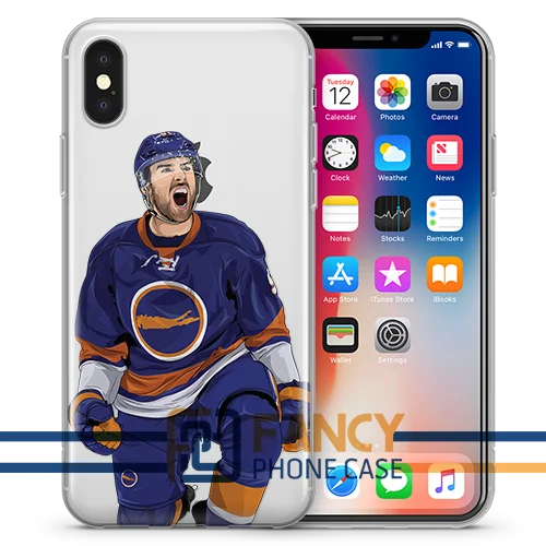 Captain Serious JT Hockey iPhone Case