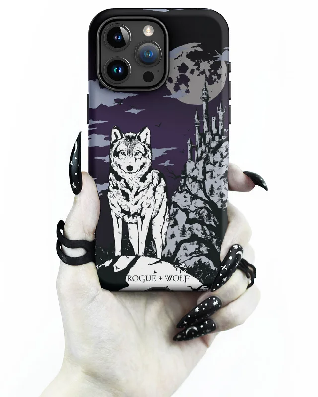 Castle Whitewolf Tough Phone Case for iPhone - Shockproof Anti-scratch Goth Witchy Phone Cover