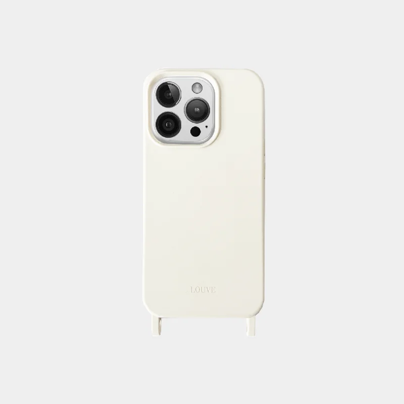 Coconut Off-White Crossbody Phone Case