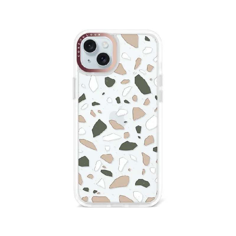 iPhone 15 Plus Marble Confetti Phone Case