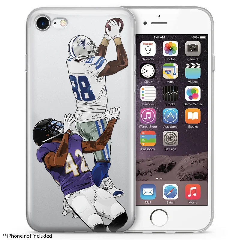 Dez Catch Football iPhone Case