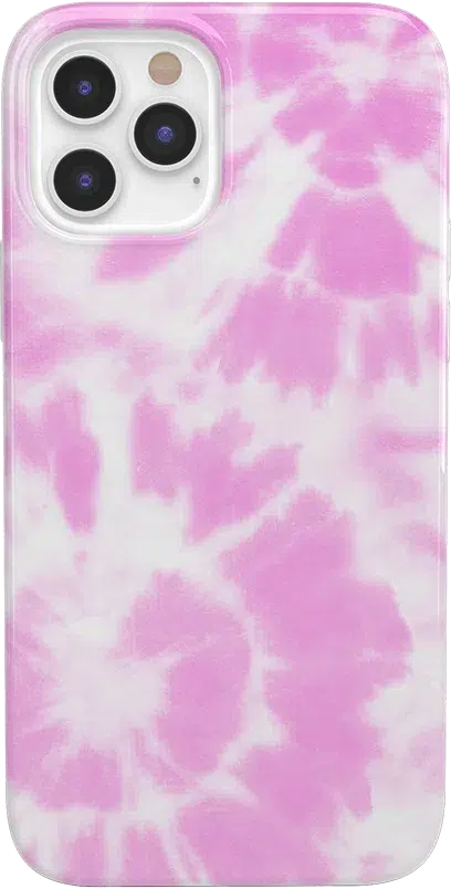 Down for Whatever | Light Pink Tie Dye Case