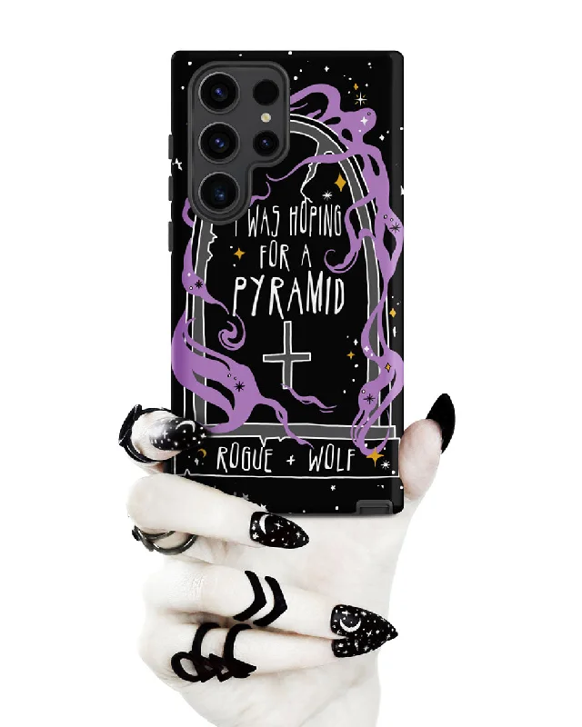 Expectation Vs Reality Tough Phone Case for Samsung - Shockproof Witchy Goth Cover Anti-Scratch Samsung Accessories