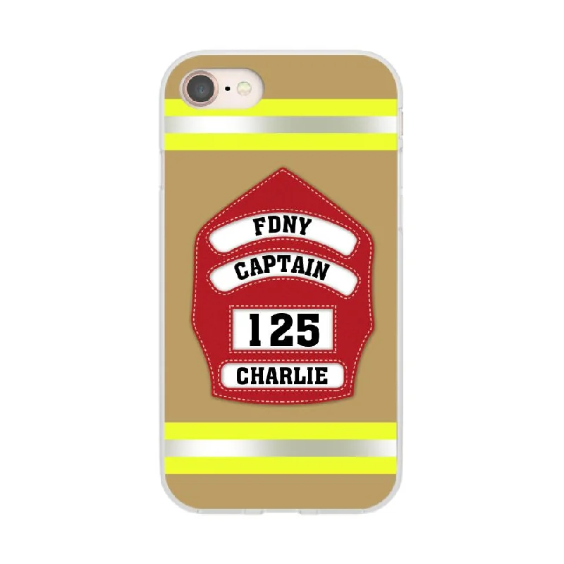 Firefighter Custom Name - Personalized Phone Case Firefighter