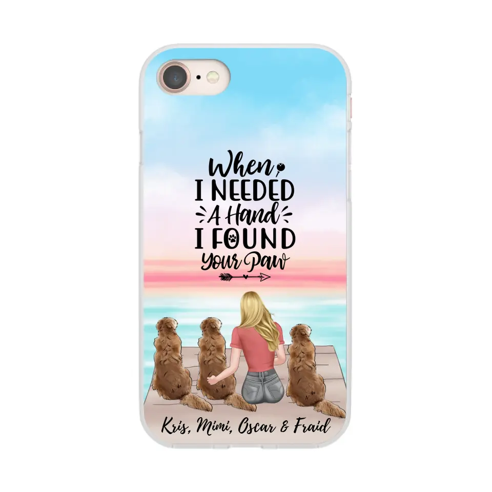 Dogs Forever In My Heart - Personalized Gifts For Dog - Custom Dog Mom Phone Case