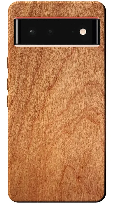 Google Pixel 6a Wood Case