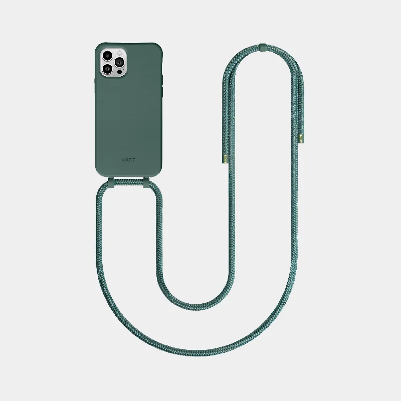 Green Phone Case + Green Crossbody Strap