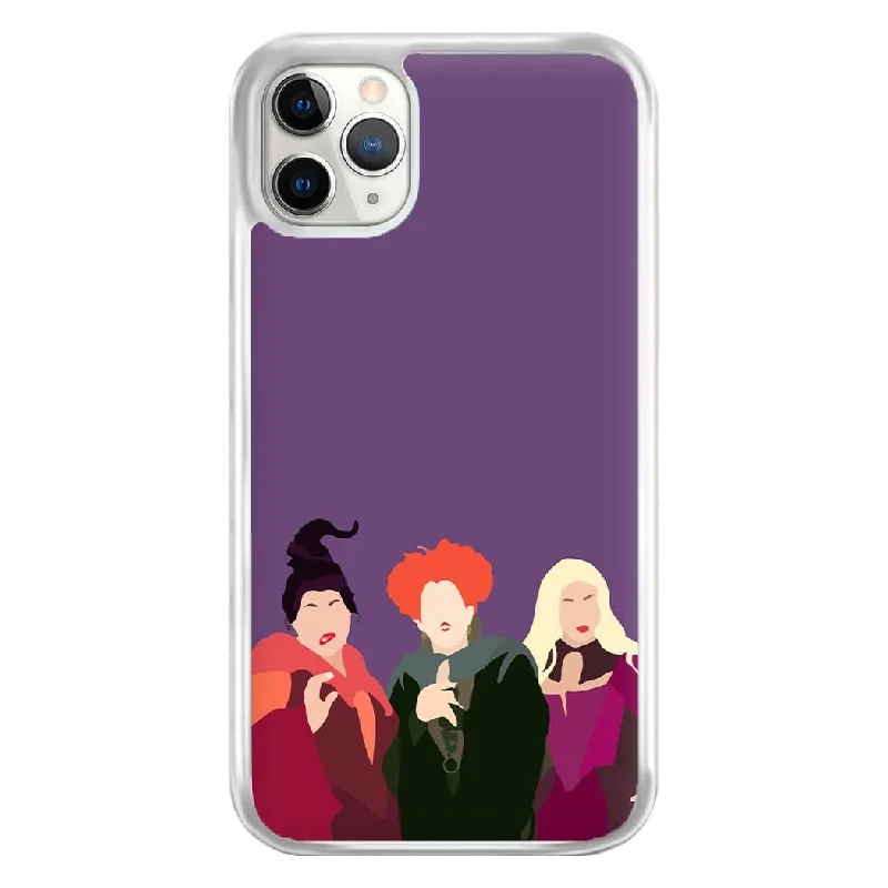 Hocus Halloween Witches - Halloween Phone Case