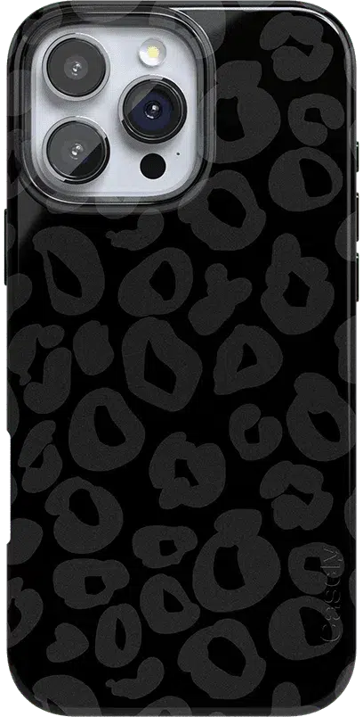 Into the Wild | Black Leopard Case