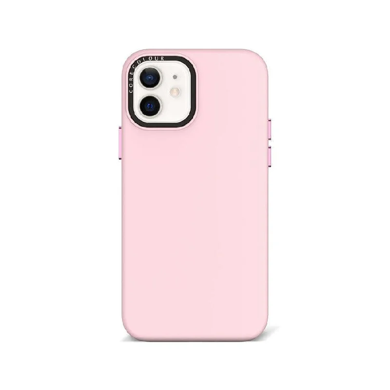 iPhone 12 Pink Ballerina Silicone Phone Case