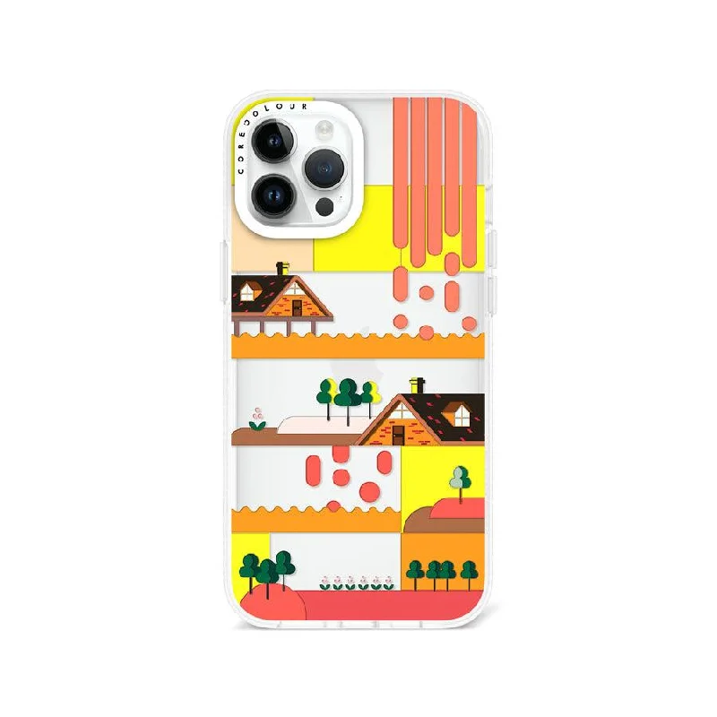 iPhone 12 Pro Max Sunset Cottage Phone Case