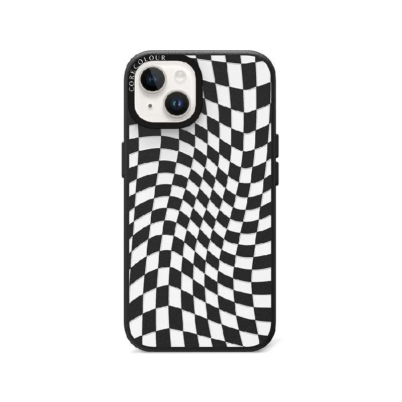 iPhone 13 Check Me Out Twisted Black Phone Case