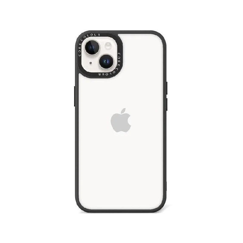 iPhone 13 Jet Black Clear Phone Case