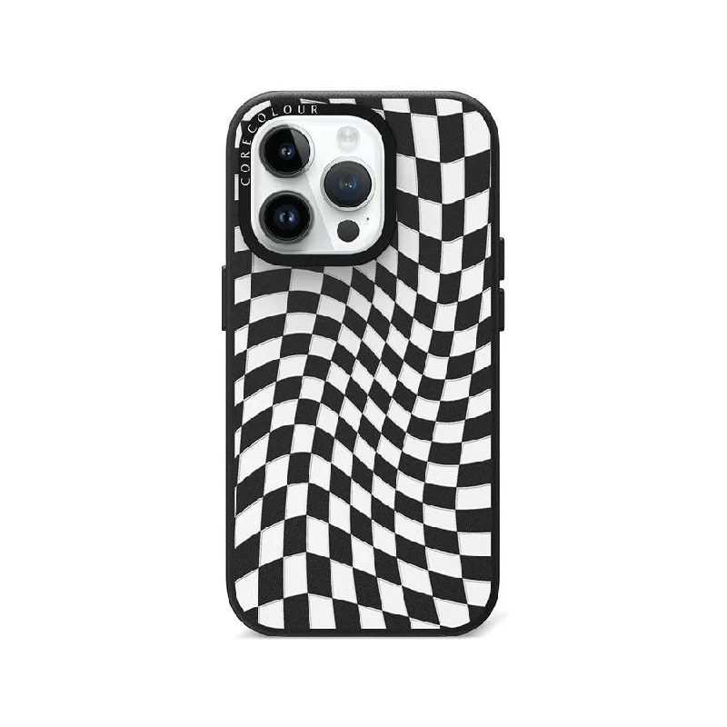 iPhone 14 Pro Check Me Out Twisted Black Phone Case