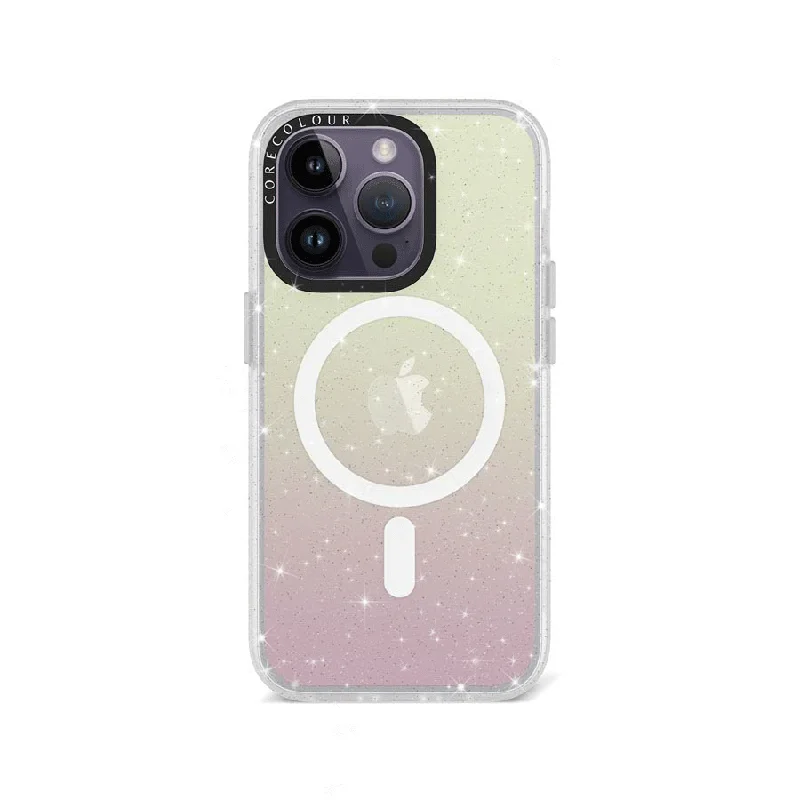 iPhone 14 Pro Iridescent Glitter Phone Case  MagSafe Compatible