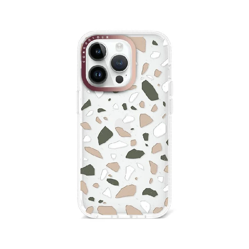 iPhone 14 Pro Marble Confetti Phone Case