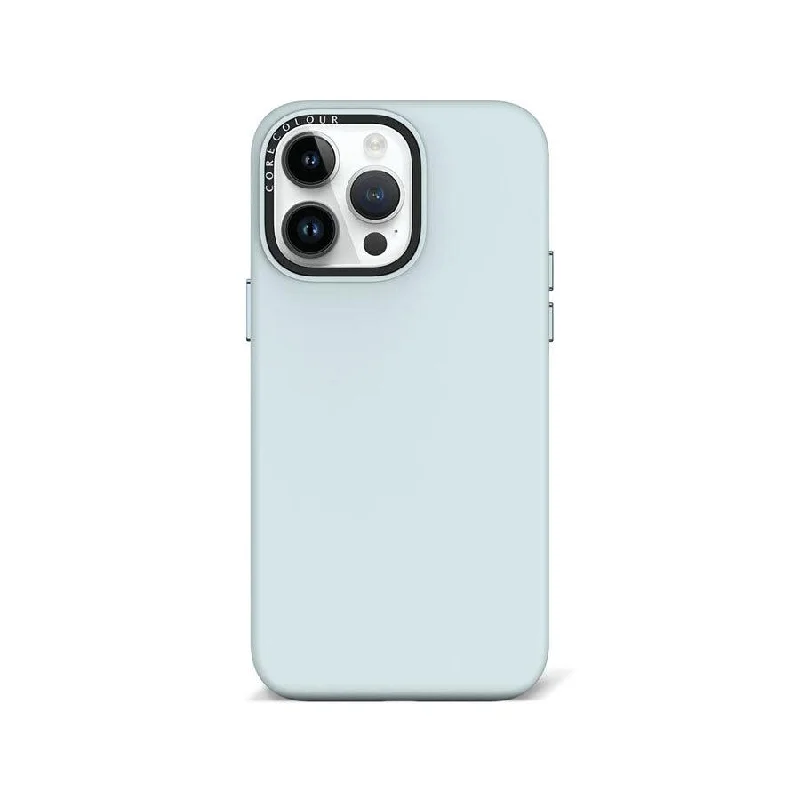 iPhone 14 Pro Max Blue Beauty Silicone Phone Case