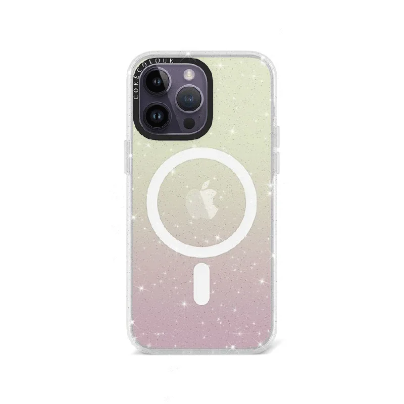 iPhone 14 Pro Max Iridescent Glitter Phone Case  MagSafe Compatible