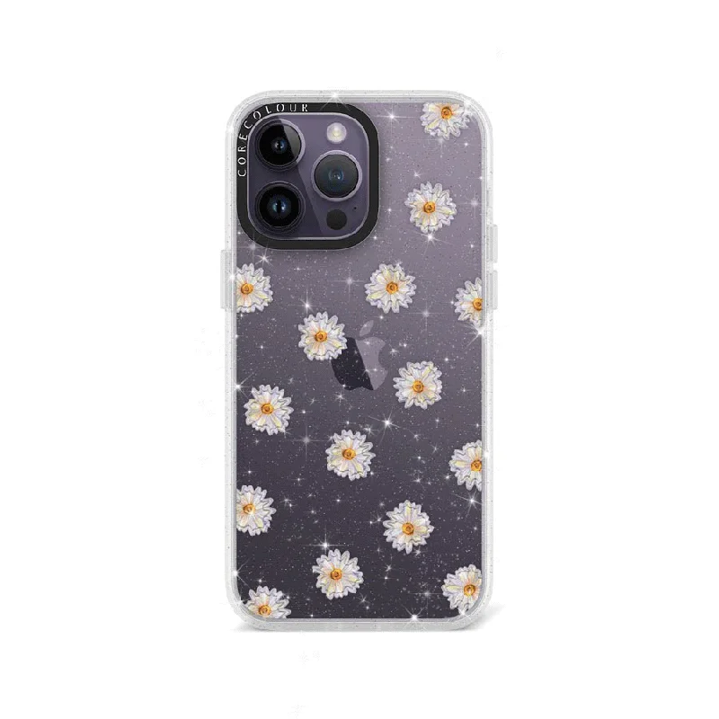 iPhone 14 Pro Max Oopsy Daisy Glitter Phone Case