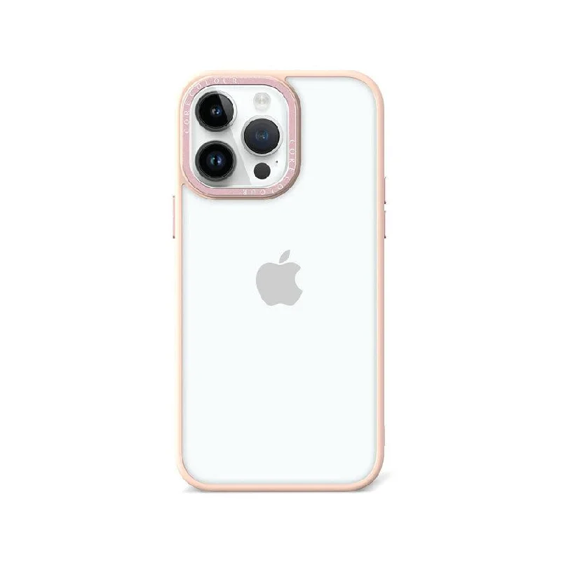 iPhone 14 Pro Max Pink Lemonade Clear Phone Case