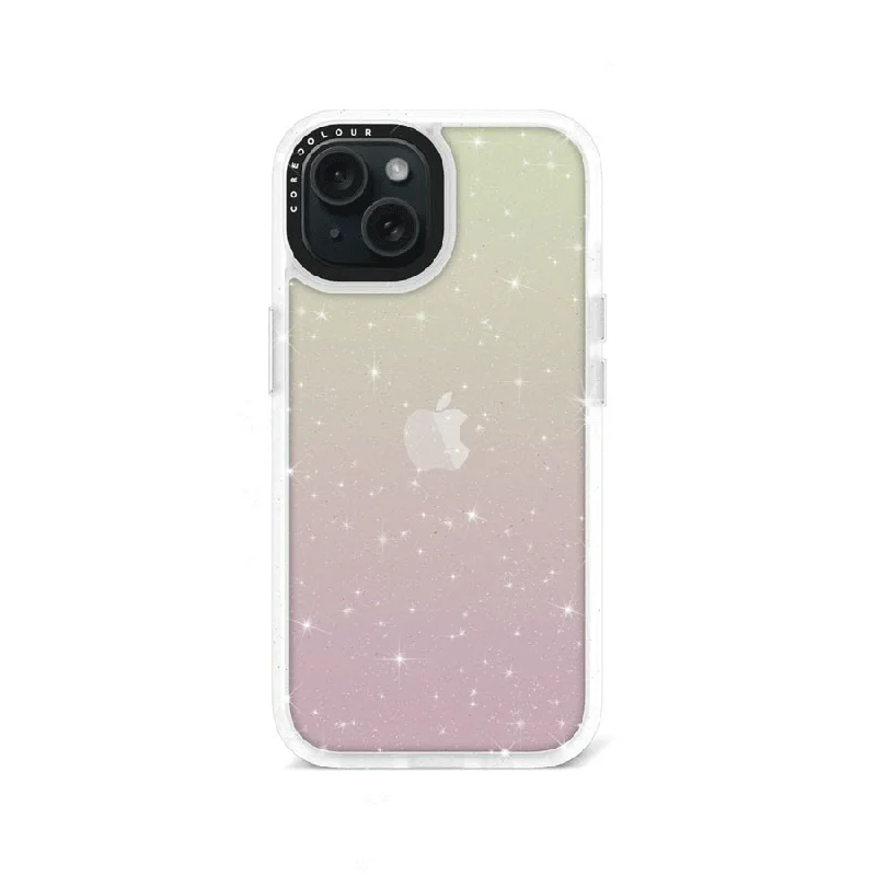 iPhone 15 Iridescent Glitter Phone Case