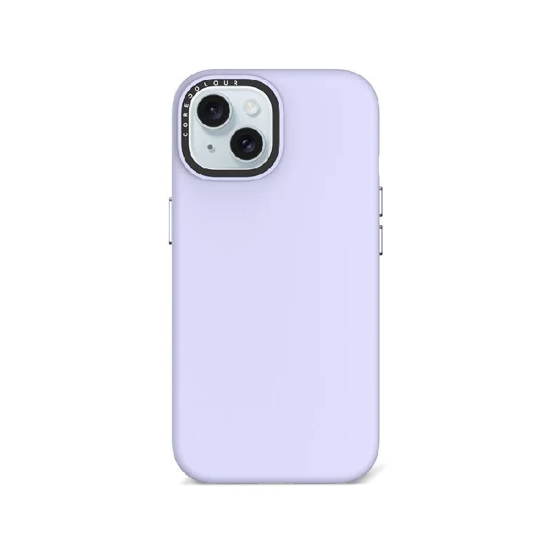 iPhone 15 Lady Lavender Silicone Phone Case Magsafe Compatible