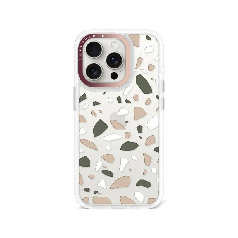 iPhone 15 Pro Marble Confetti Phone Case