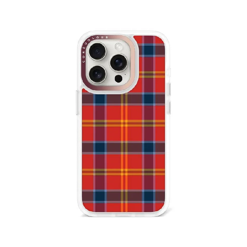 iPhone 15 Pro Classic Plaid Phone Case