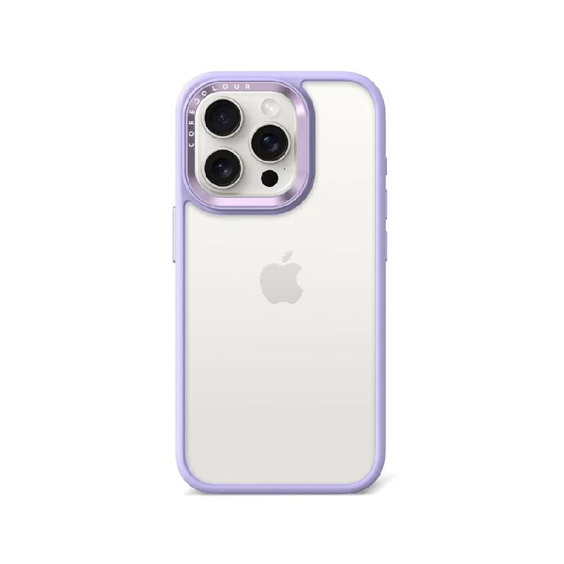 iPhone 15 Pro Lavender Hush Clear Phone Case