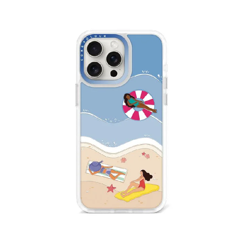 iPhone 15 Pro Max Azure Splash Phone Case