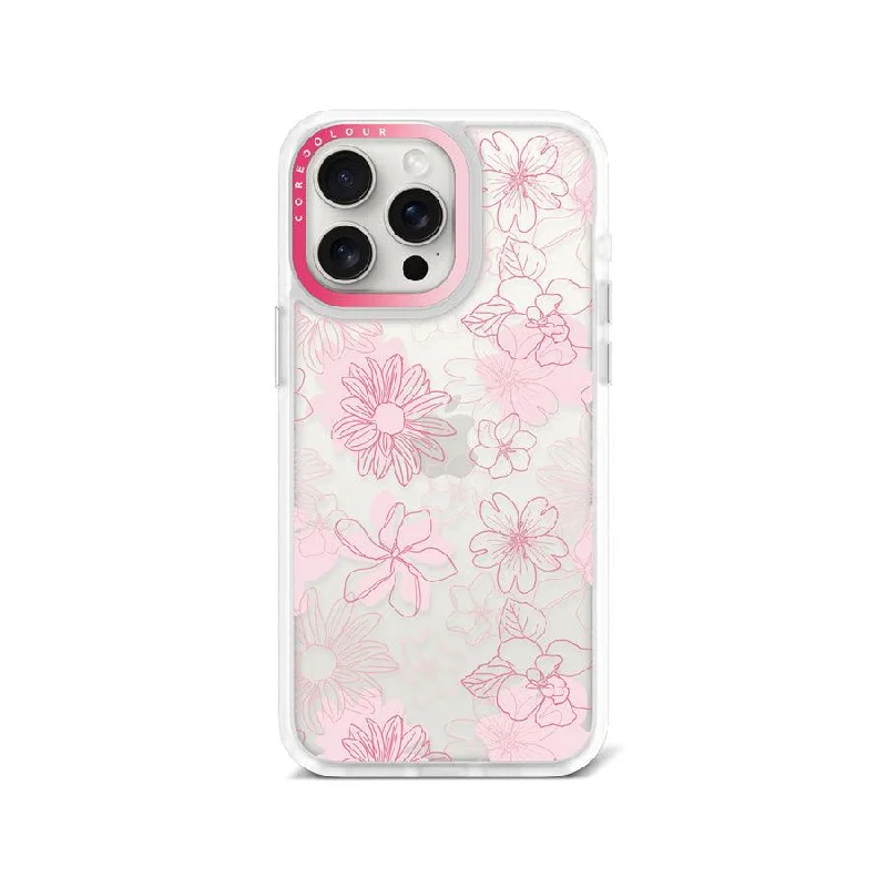 iPhone 15 Pro Max Cherry Blossom Pink Phone Case