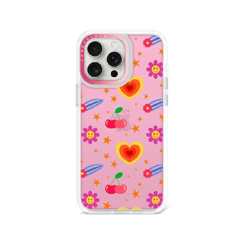 iPhone 15 Pro Max Happy Vibes Phone Case