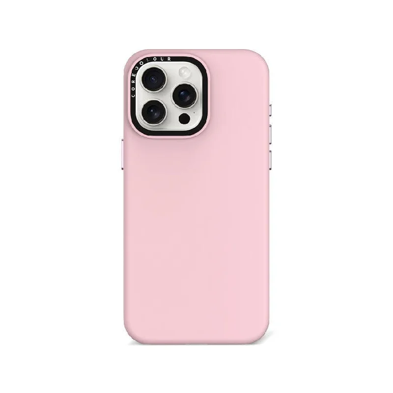 iPhone 15 Pro Max Pink Ballerina Silicone Phone Case Magsafe Compatible