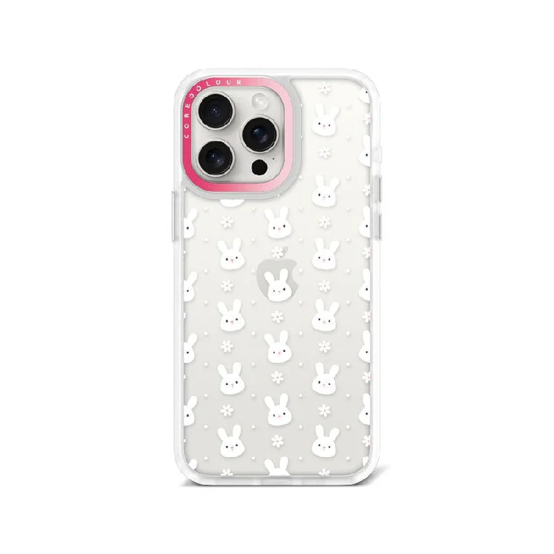 iPhone 15 Pro Max Rabbit and Flower Phone Case