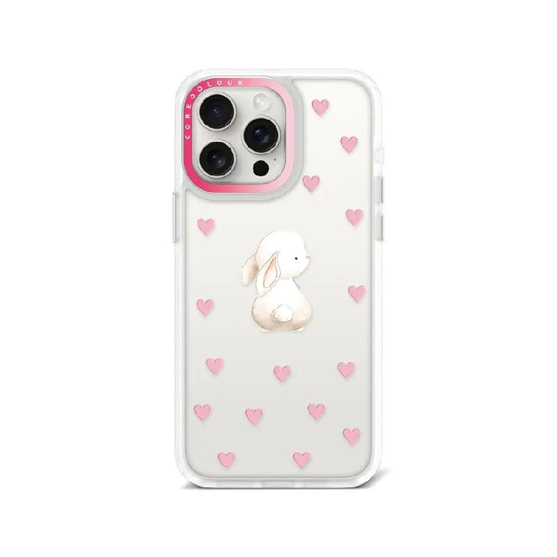 iPhone 15 Pro Max Rabbit Heart Phone Case