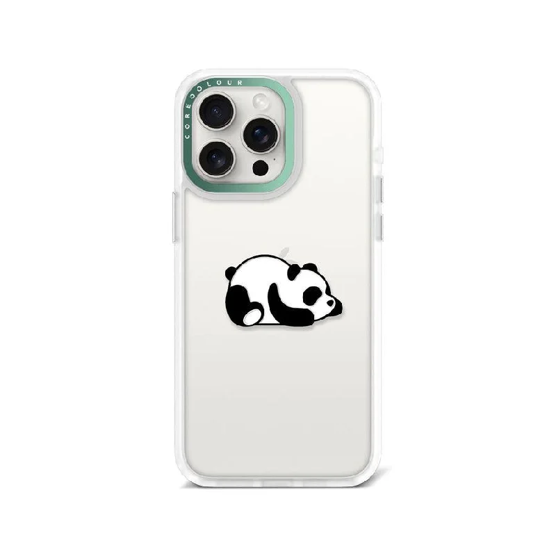 iPhone 15 Pro Max Sketching Panda Phone Case