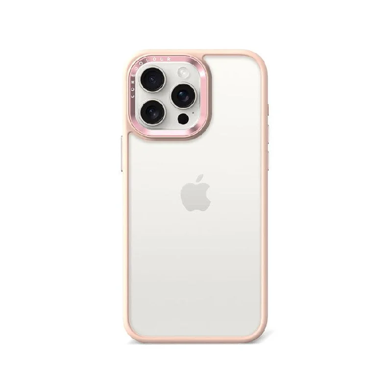 iPhone 15 Pro Pink Lemonade Clear Phone Case