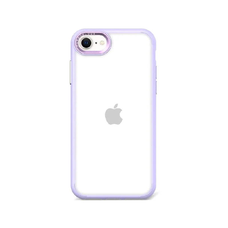 iPhone SE 2022 Lavender Hush Clear Phone Case