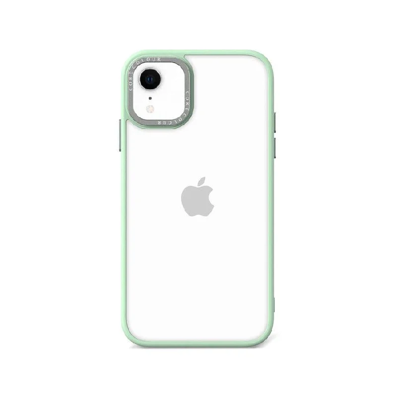 iPhone XR Hint of Mint Clear Phone Case