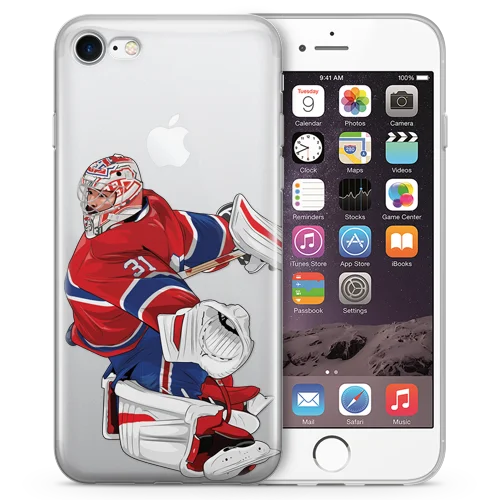 Jesus Price Hockey iPhone Case