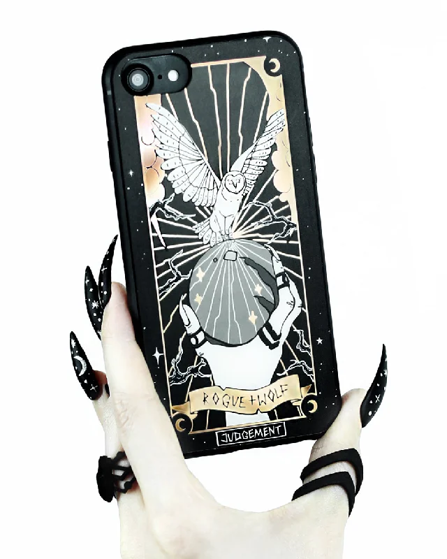 Judgement Tarot Phone Case - Mirror Gold Details