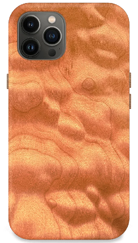 Kerf Select Quilted Maple Wood Phone Case