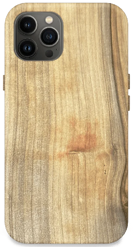 Kerf Select Sweetgum Wood Phone Case