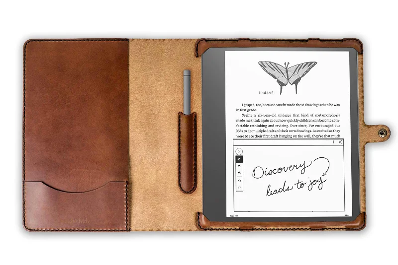 Kindle Scribe Classic Leather Tablet Case