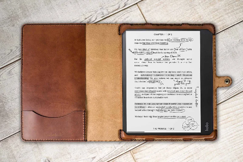 Kobo Elipsa 2E Classic Leather Tablet Case