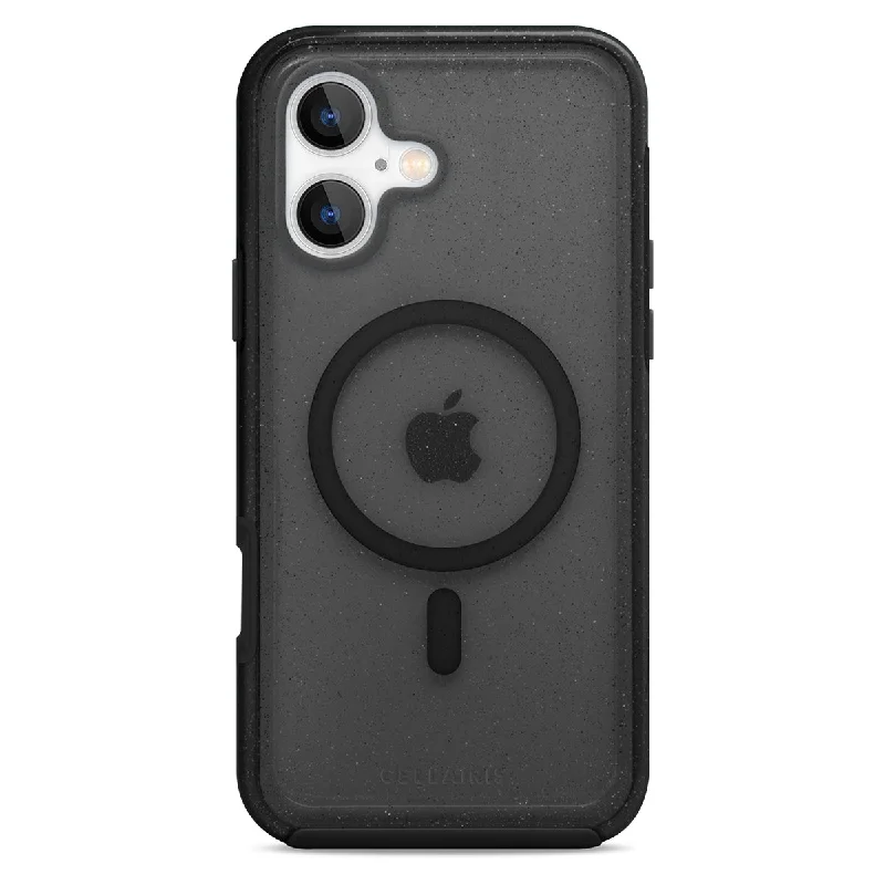 La Hornet - iPhone 16 Plus Black Glitter w/ MagSafe Case