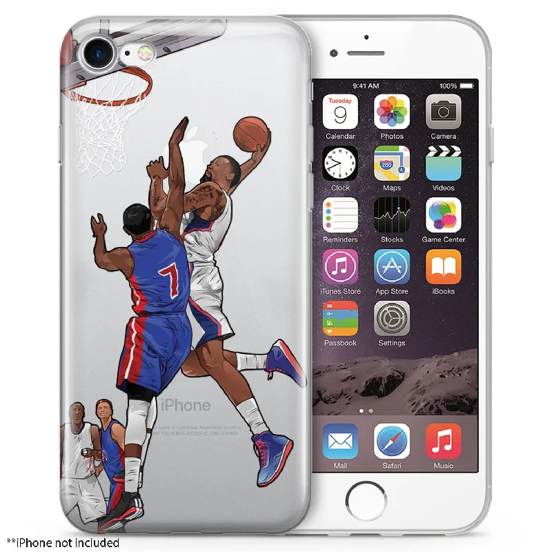 Lob City Basketball iPhone Case