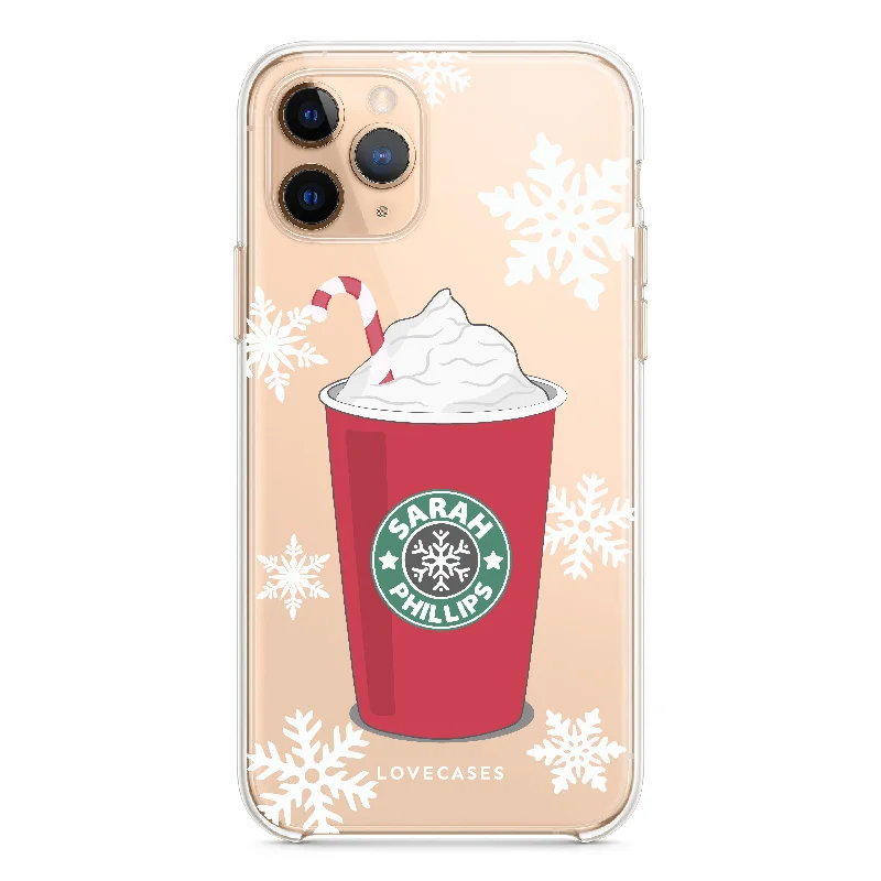 Personalised Christmas Cup Phone Case